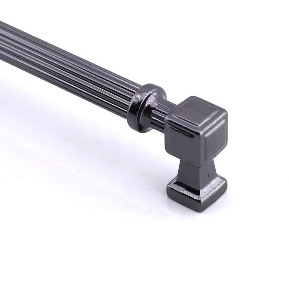 Talas Metal Füme Renk Kulp 160 mm Mobilya Çekmece Mutfak Dolabı Dolap Kulpları Kulb 16 cm - Resim 6