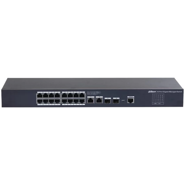 DAHUA PFS4218-16GT-230 18-Port Yönetilebilir Gigabit Switch 16 PoE