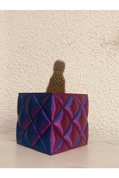 Handmade  3d Pofidik Saksı /vazo - 3