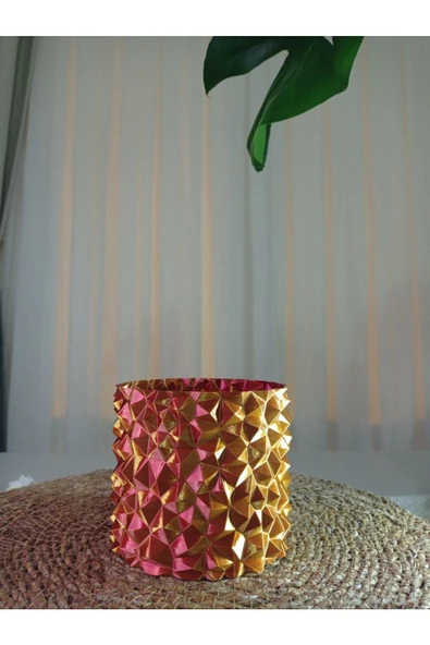 HANMADE  Küp Vazo/ Saksı - 2