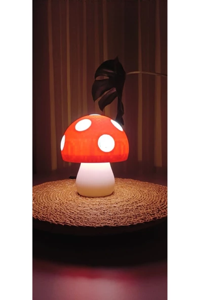 Handmade  Mantar Gece Lambası - 2