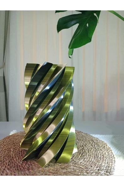 Handmade  Geometrik Vazo/ Saksı - 3