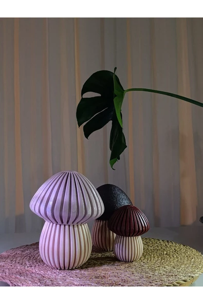 Handmade  Mantar Dekor - 2