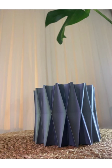 Handmade  Geotmetrik Vazo/ Saksı