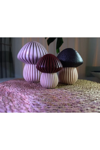 Handmade  Mantar Dekor - 4