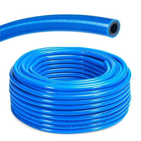 Basınçlı İlaçlama Hortumu 240 Bar 8 mm 50 Metre Ağaç Bitki Yaprak Sebze Meyve Tarım Ziraat Hortum - Resim 7