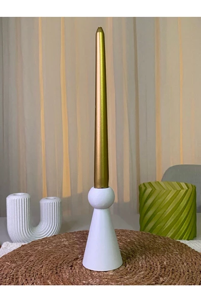 Handmade  Tekli Şamdan - 2