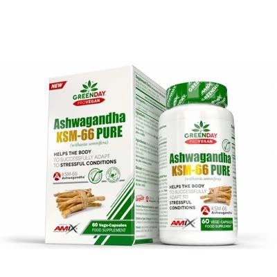 Amix Ashwagandha KSM-66 Pure 60 Kapsül