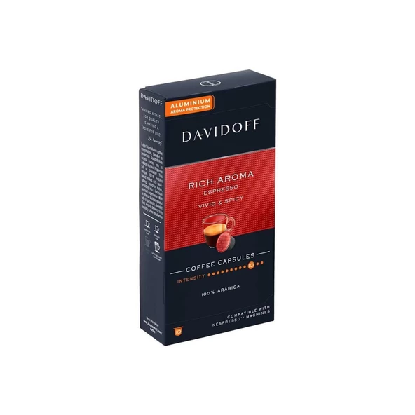 Davidoff Rich Aroma Espresso 10lu Kapsül Kahve