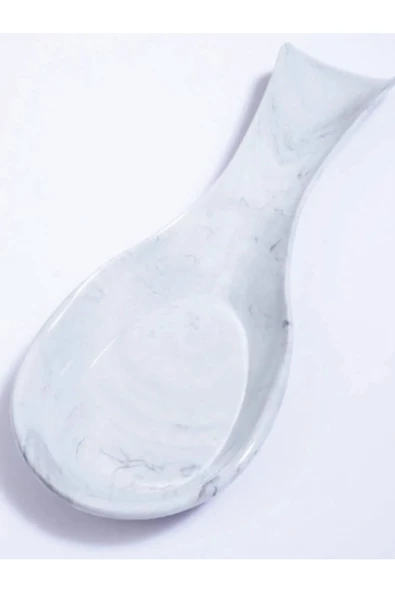 SPRENDA Yatay Tezgah Üstü Kaşıklık Mermer Desen Kirli Kaşıklık & Kepçe Altlığı - Resim 3