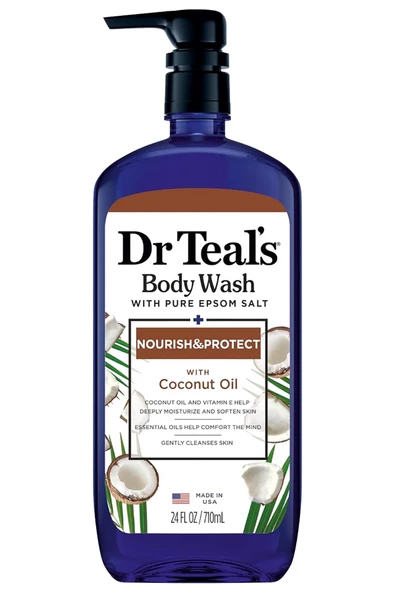 Dr.Teals Hindistancevizi Yağlı Besleyici ve Koruyucu Duş Jeli 710ML ürün görseli 1