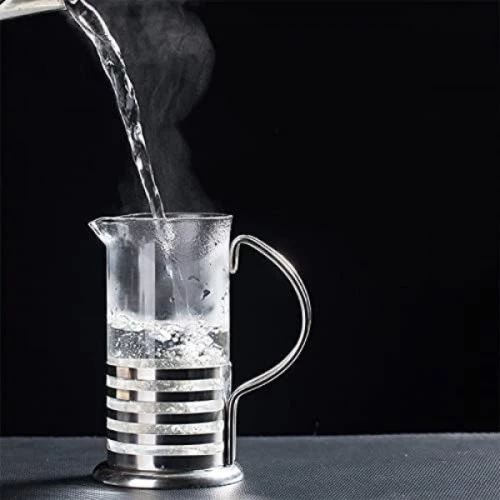 PASLANMAZ ÇELİK GÖVDELİ FRENCH PRESS KAHVE VE ÇAY DEMLEME APARATI - 2