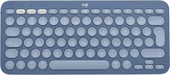 Logitech K380 Mavi Kablosuz Klavye - Teşhir