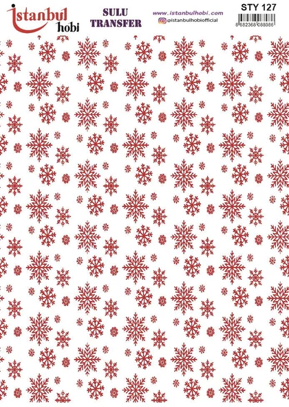 Yılbaşı Sulu Transfer 25x35cm STY127 ürün görseli
