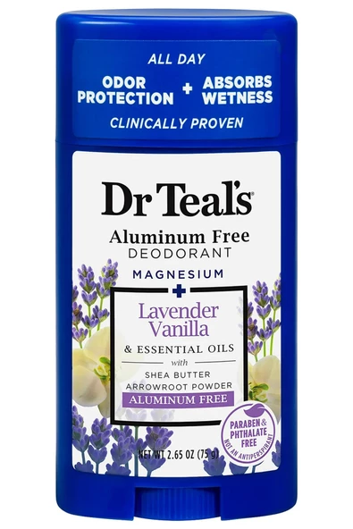 Dr.Teals Lavanta Alüminyum İçermeyen Stick Deodorant 75GR