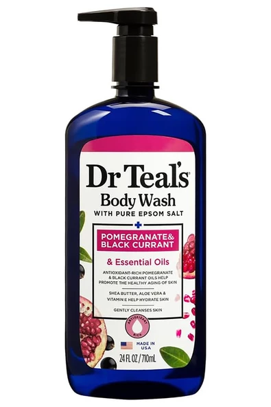 Dr.Teals Nar ve Siyah Frenk Üzümlü Duş Jeli 710ML