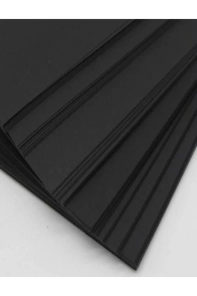 Çözüm Kağıt 140 Gr A4 Siyah Fotokopi Kağıdı 50 Adet Siyah kağıt ürün görseli