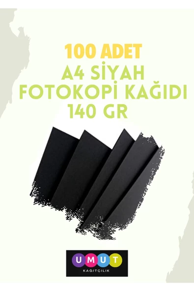 Çözüm Kağıt A4 Siyah Fotokopi Kağıdı 140 Gr 100 Adet