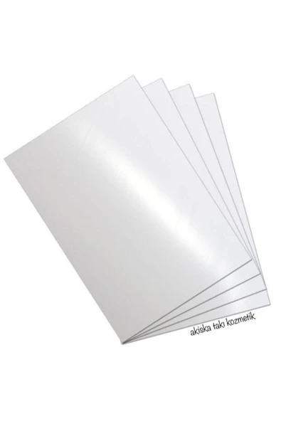 Çözüm Kağıt Takı Kozmetik 50 Adet Parlak Kalın 300 Gr A4 Kuşe Kağıt ürün görseli