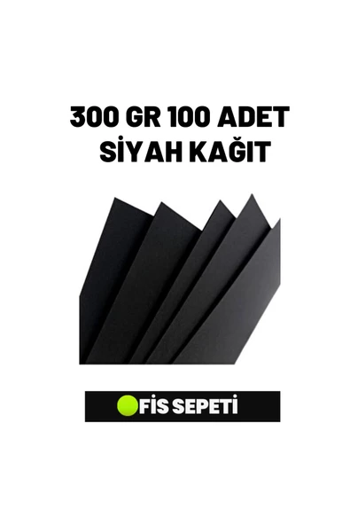 Çözüm Kağıt A4 Siyah Fotokopi Kağıdı 300 Gr 100 Adet ürün görseli