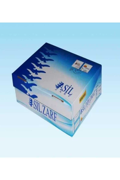 Çözüm Kağıt Diplomat Düz Penceresiz Zarf 10,5 x 24 cm - 500 Adet - Resim 2