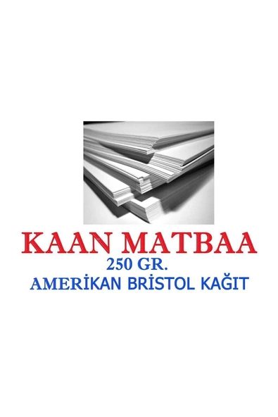 Çözüm Kağıt Amerikan Bristol Kağıt A4 250 Gr - 200 Adet ürün görseli