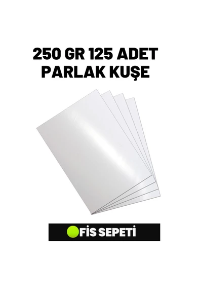 Çözüm Kağıt A4 Parlak Kuşe 250 gr 125 Adet ürün görseli
