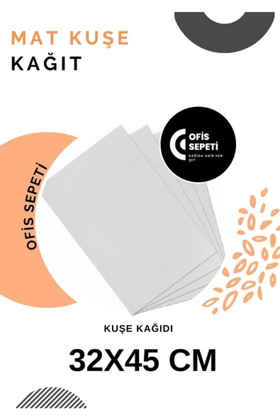 Çözüm Kağıt Mat Kuşe 250 Gr 35x50 Cm 50 Adet