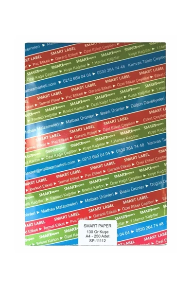 Çözüm Kağıt Kuşe Gramajlı Kağıt A4 130 Gr - 250 Adet