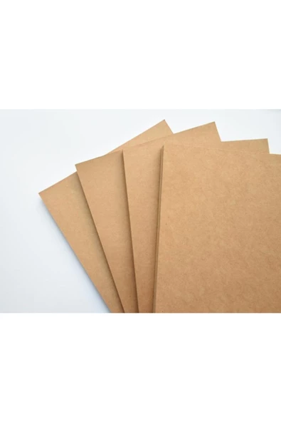 Çözüm Kağıt 50 Adet Kraft Kağıt Saman Kağıt Kalın 250 Gr 35x50 Cm - Resim 2