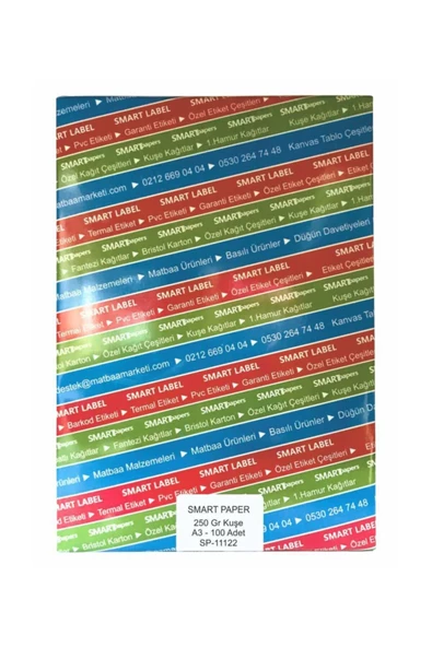 Çözüm Kağıt Kuşe Gramajlı Kağıt A3 250 gr - 100 Adet ürün görseli