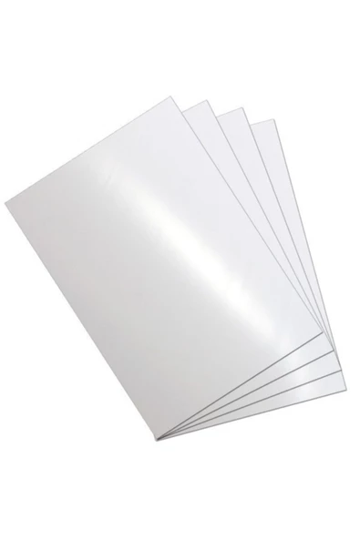 Çözüm Kağıt 100 Adet Parlak Kuşe Kağıt Kalın 300 Gr A3 Ebat 29,7x42 Cm - Resim 2