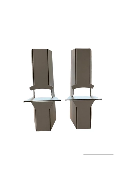 Çözüm Kağıt Fotoblok Ayaklığı Bantlı 17 Cm Dayanıklı Karton Ayak Poster Ayaklığı 100 Adet - Resim 2