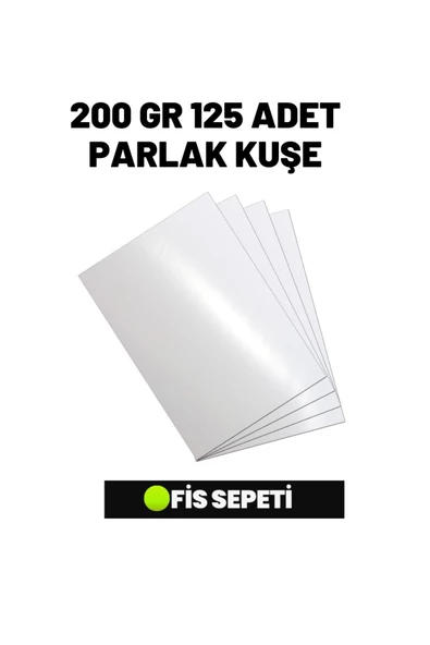 Çözüm Kağıt 33x48 Parlak Kuşe 200 Gr 125 Adet