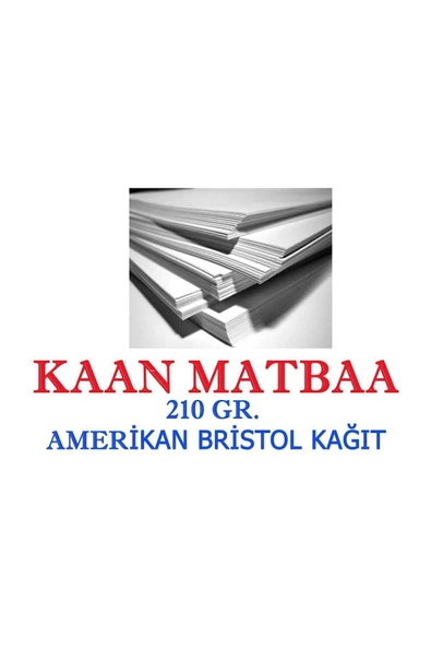 Çözüm Kağıt Amerikan Bristol Kağıt A4 210 gr - 1000 Adet ürün görseli