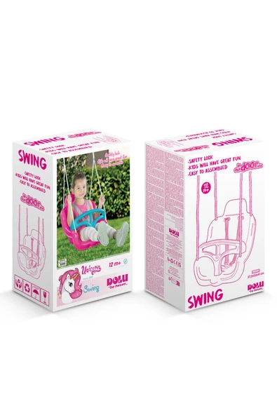 Dolu Unicorn Smart Salıncak Koli Poster 2569 - Resim 5