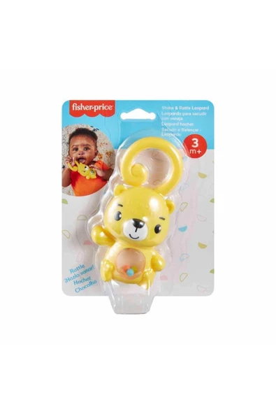 FISHER PRICE Eğlenceli Dostlar Çıngıraklı Leopar Hjw11-hkd71