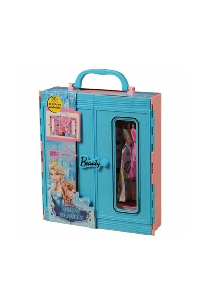 Kayyum Beauty Fashion Çantalı Giysi Dolabı 30 Parça