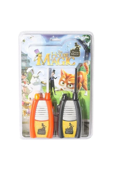 OYUNCAK STORE 2 li Walkie Talkie Telsiz Çocuklar için 9 volt