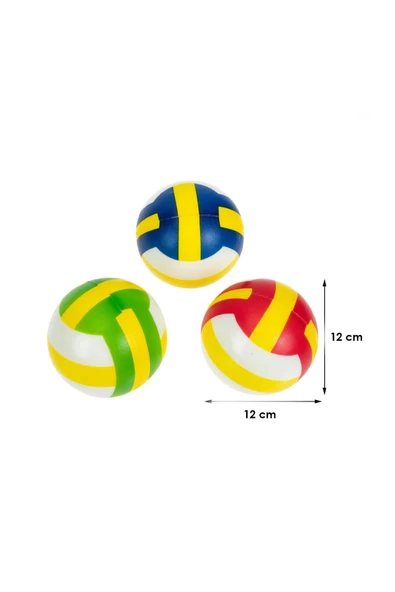 OYUNCAK STORE Voleybol Stres Topu 12 cm - Resim 3
