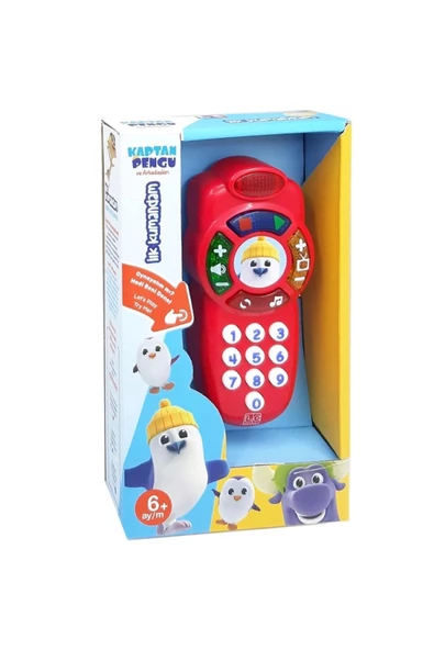 ENFAL OYUNCAK Kaptan Pengu Enf-t39006 Ilk Kumandam 6ay - 1