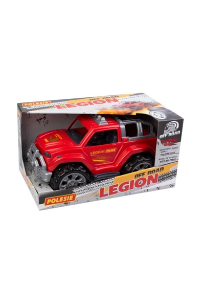 Polesie Lejyon Jeep No.2 Kırmızı Kutulu K.84095 4095 4098