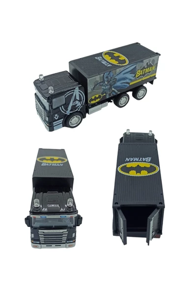 PopŞeker Batman Figür Temalı Oyuncak Metal Tır Batman Sevenlerin Oyuncak Metal Tır'ı 14cm. - Resim 2