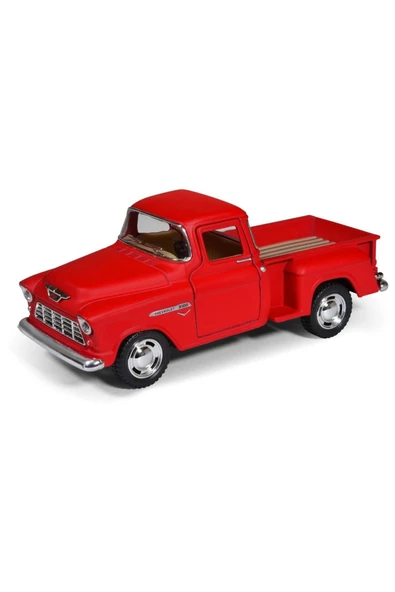 OYUNCAK STORE Kinsmart 1955 Chevy Stepside Pick-Up Metal Çek Bırak Kamyonet