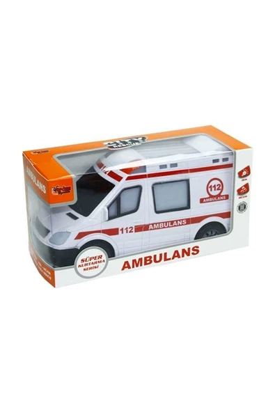 OYUNCAK STORE Oyuncak Pilli Işıklı ve Müzikli Ambulans