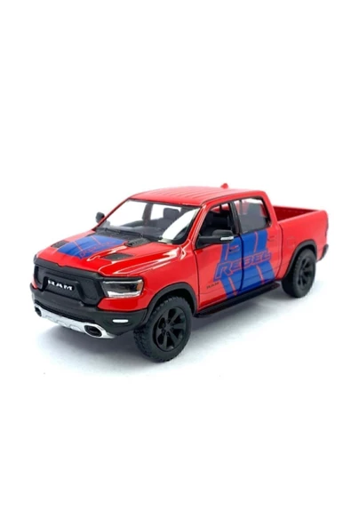 Kinsmart 2019 Dodge Ram 1500 W - Çek Bırak 5inch. Lisanslı Model Araba, Oyuncak Araba 1:46