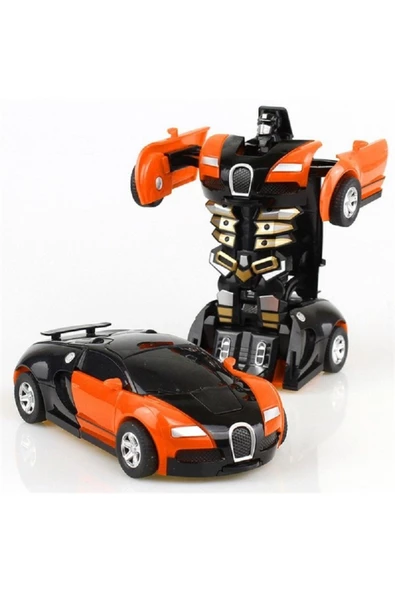 OYUNCAK STORE Robota Dönüşen Spor Araba Lamborghini Oyuncak Transformer Robot Araba - Resim 2