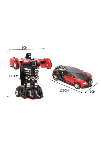 OYUNCAK STORE Robota Dönüşen Spor Araba Lamborghini Oyuncak Transformer Robot Araba - Resim 3