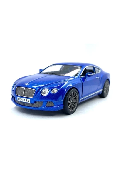 Kinsmart 2012 Bentley Continental Gt Speed - Çek Bırak 5inch. Lisanslı Model Araba, Oyuncak Araba 1:38