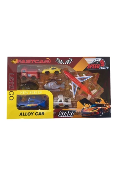 OYUNCAK STORE Fastcar Arabalar Seti 7 Parça
